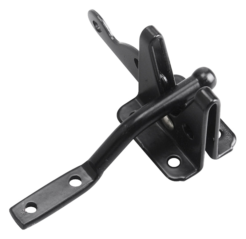 301FBV LATCH GATE STEEL BLACK