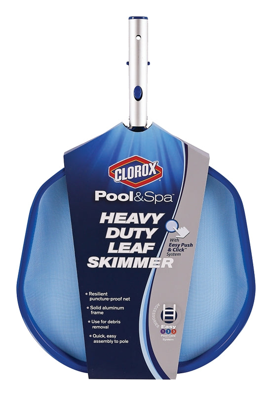 Clorox POOL & Spa 94200CLX Leaf Skimmer, Aluminum Frame