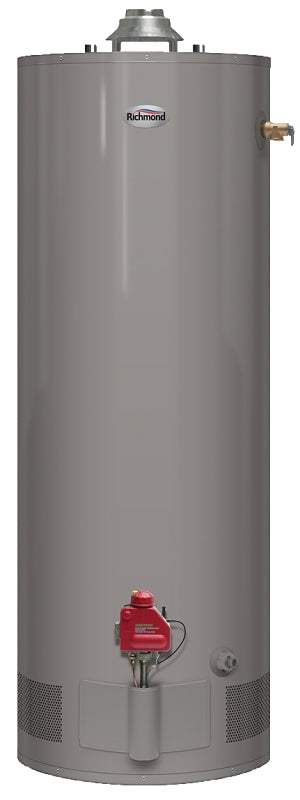 Richmond Essential Series 6G40-32PF3 Gas Water Heater, Liquid Propane, 40 gal Tank, 67 gph, 32000 Btu/hr BTU