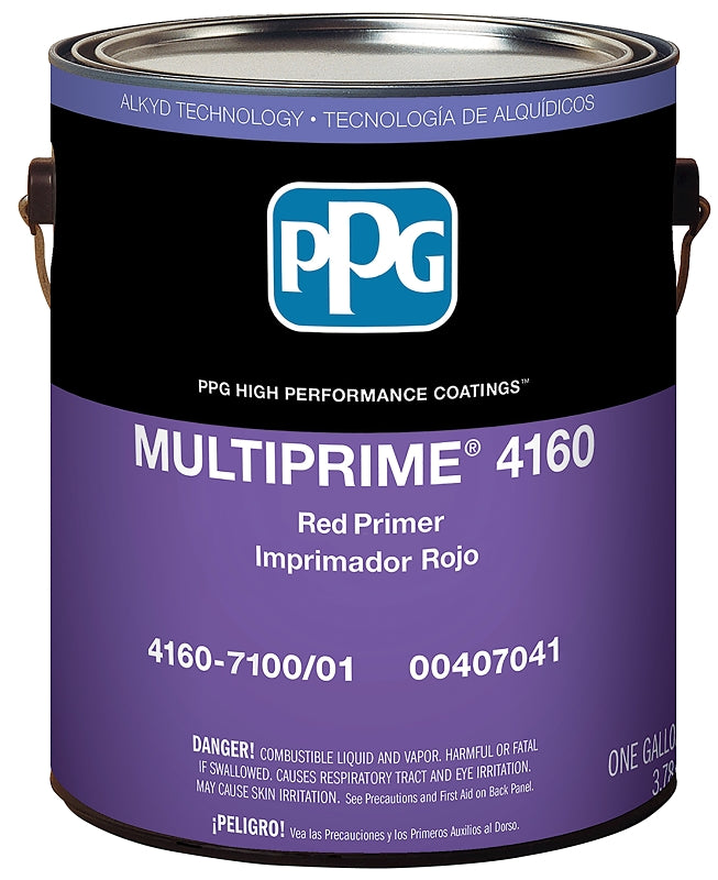 PPG 4160-7100-01 Primer, Matte, Red, 1 gal