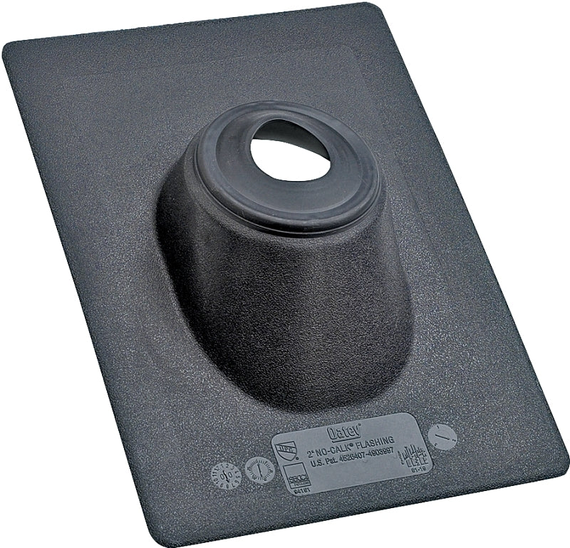 Hercules No-Calk Series 11889 Roof Flashing, 18 in OAL, 18 in OAW, Thermoplastic