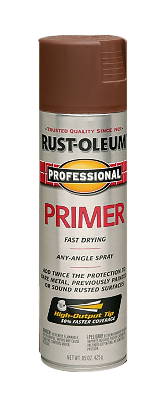 Rust-Oleum 7569838 Primer, Red, Flat, 15 oz