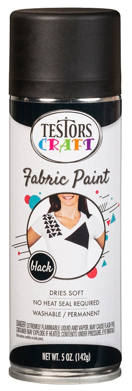 344357 PAINT SPRAY FBRC BLACK