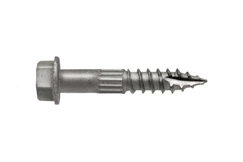 Simpson Strong-Tie Strong-Drive SDS SDS25112MB Connector Screw, 1-1/2 in L, Serrated Thread, Hex Head, Hex Drive