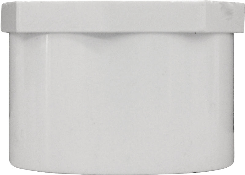 IPEX 435634 Pipe Plug, 1-1/4 in, Male Spigot, PVC, White, SCH 40 Schedule