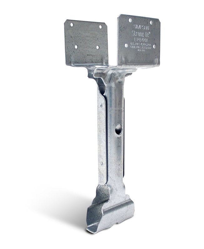 Simpson Strong-Tie EPB EPB44A Elevated Post Base, 4 x 4 in Post, 14 ga Gauge, Steel, Galvanized