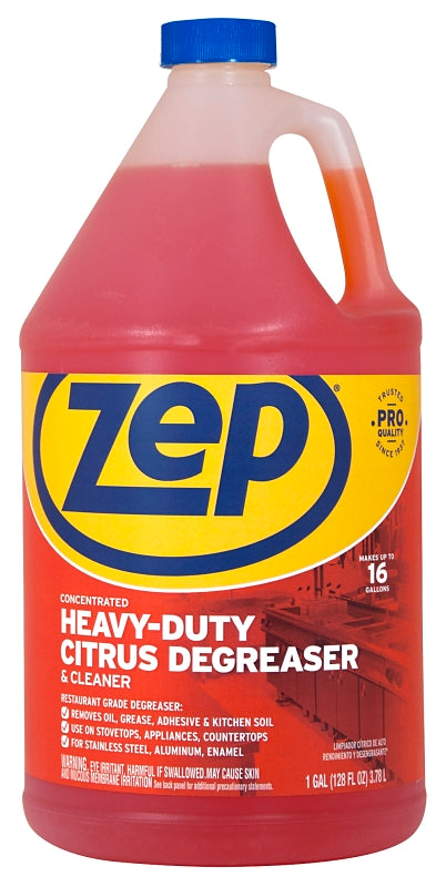 Zep ZUCIT128 Degreaser, 1 gal Bottle, Liquid, Characteristic