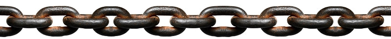 BARON HT4338P High-Test Chain, 3/8 in, 63 ft L, 5400 lb Working Load, 43 Grade