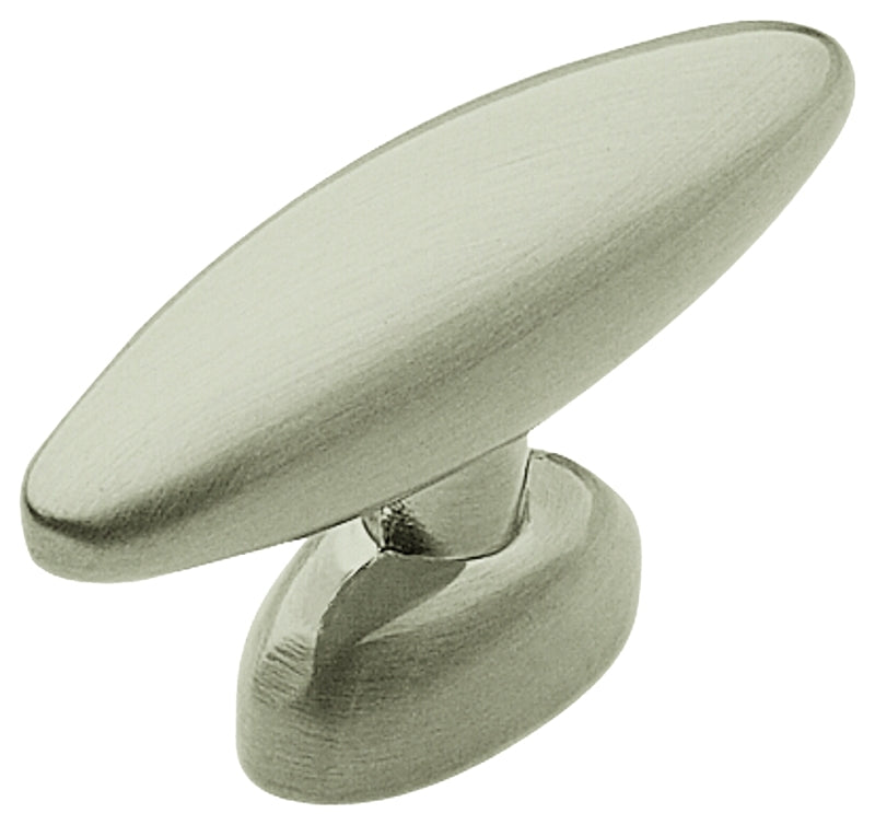 Amerock Allison Value Series BP4476G10 Cabinet Knob, 15/16 in Projection, Zinc, Satin Nickel