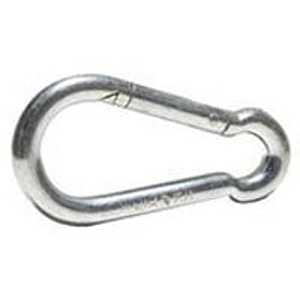 Koch 245371 Rigid Eye Spring Snap, Zinc