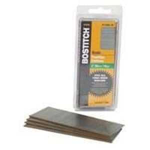 Bostitch BT1303B-1M Nail, 1 in L, 18 Gauge, Steel, Coated, Brad Head, Smooth Shank, 1000/PK