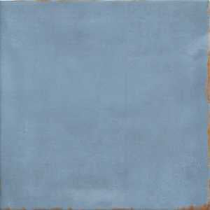 Emser Tile Antigo Series F14ANTIOC0505P Ceramic Tile, 5 in L Tile, 5 in W Tile, Pressed Edge, Square Pattern, Ocean
