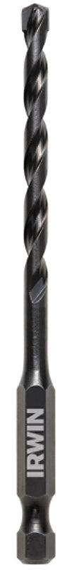 Irwin 1870543 Impact Drill Bit, 3/16 in Dia, 4 in OAL, 1-Flute, 1/4 in Dia Shank, Hex Shank