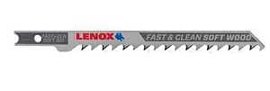 Lenox 1991404 Jig Saw Blade, 7/32 in W, 3-1/2 in L, 20 TPI, 3/PK