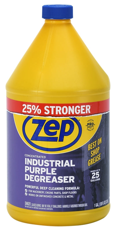 Zep ZU0856128 Cleaner and Degreaser, 1 gal Bottle, Liquid, Mild Ethereal