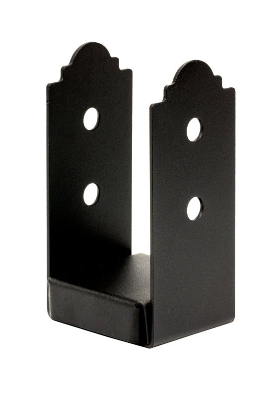 Simpson Strong-Tie APB APB44R Post Base, 4 x 4 in Post, 16 ga Gauge, Steel, Black, Powder-Coated/ZMAX