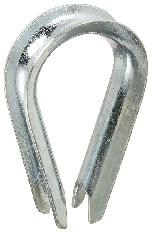 National Hardware 3232BC Series N176-818 Rope Thimble, Steel, Zinc