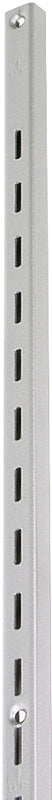 Knape & Vogt 80 80 TI 48 Shelf Standard, 320 lb, 16 ga Thick Material, 5/8 in W, 48 in H, Steel, Titanium