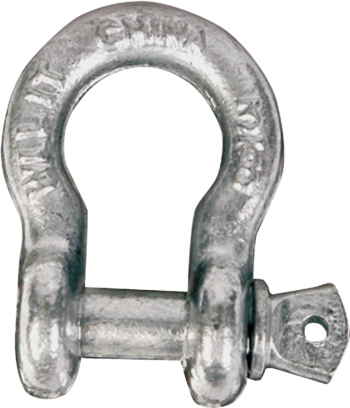 Koch 081293/MC648G Anchor Shackle, 2000 lb Working Load, Steel, Galvanized