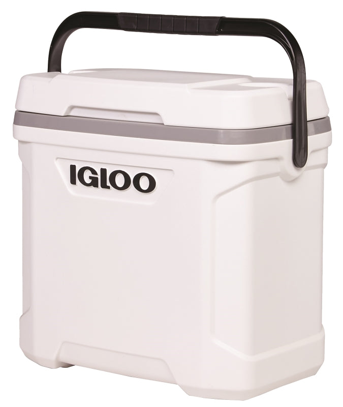 IGLOO 50557 Cooler, 30 qt Cooler, White