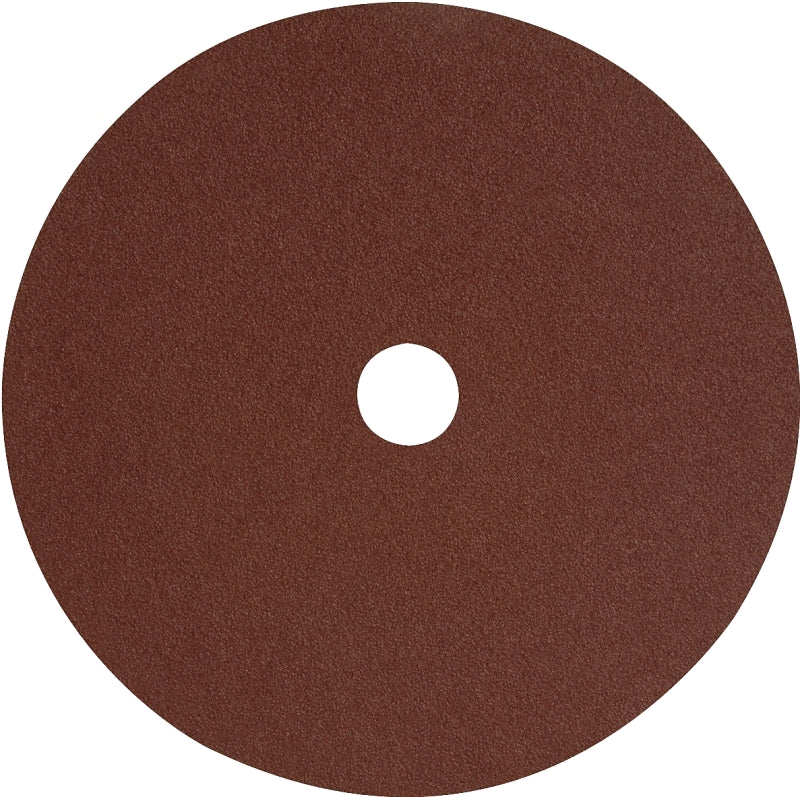 DeWALT DARB1G0225 Fiber Disc, 4-1/2 in Dia, 7/8 in Arbor, Coated, 24 Grit, Extra Coarse, Aluminum Oxide Abrasive