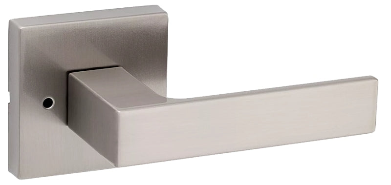 Kwikset Signature Series 720SAL 514 SQT CP Passage Lever, Matte, Zinc, Residential, Left, Right Hand, 1 Grade