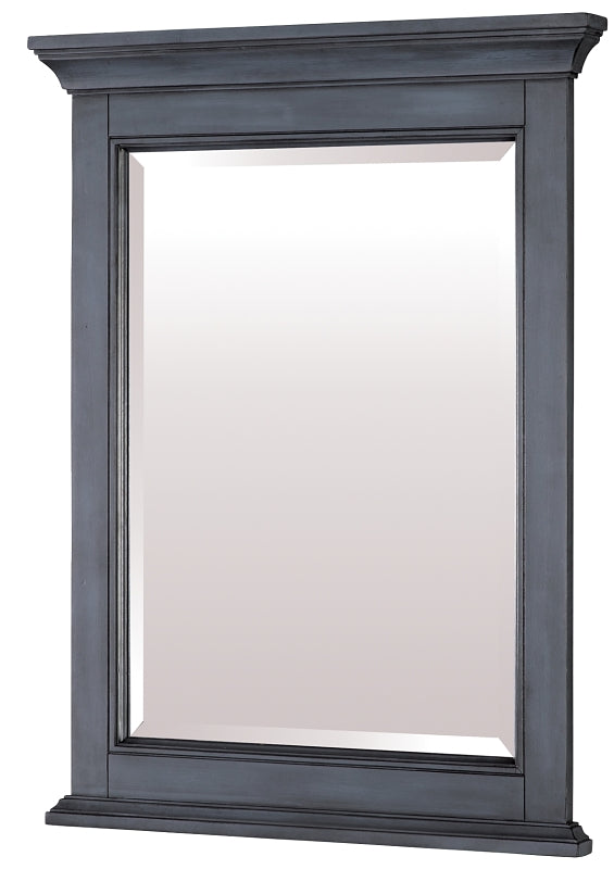 Craft + Main Brantley BABM2432 Series Framed Mirror, Harbor Blue Frame, Rectangular, 24 in W, 32 in H, Wood Frame