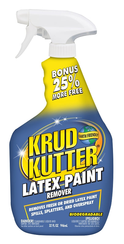 Rust-Oleum 336249 Latex Paint Remover, Liquid, Solvent-Like, Colorless, 24 oz