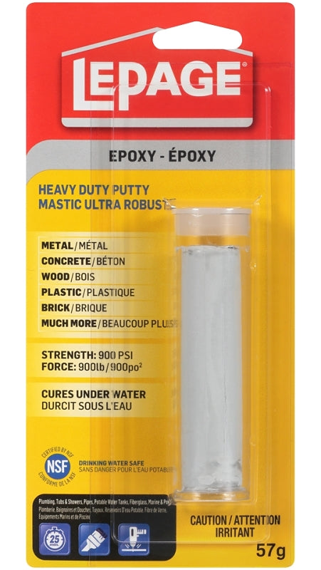 LePage Repair Express 716987 Epoxy Putty, Blue, Solid, 57 g Cylinder