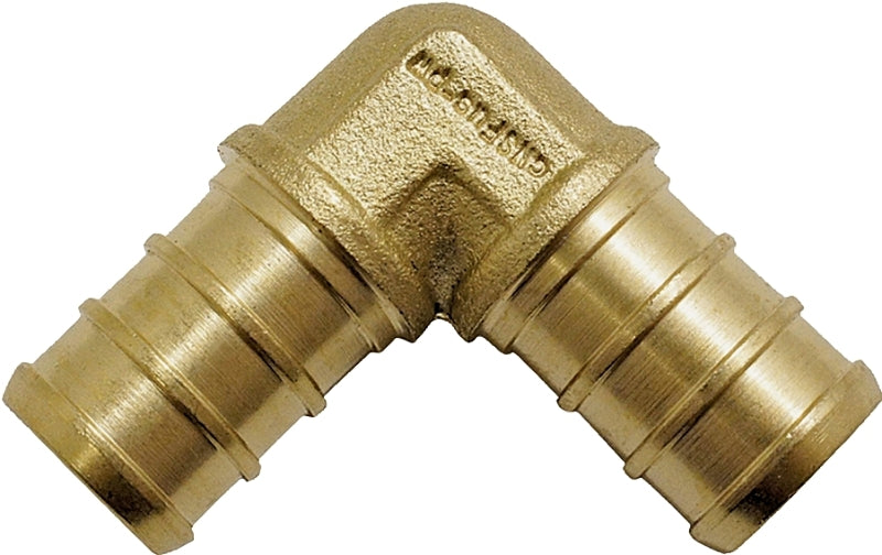 Apollo CPXE12 Pipe Elbow, 1/2 in, 90 deg Angle, Brass