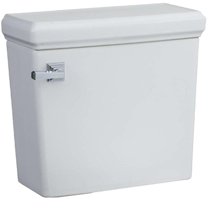 American Standard Town Square Series 4216228.020 Toilet Tank, 12 in Rough-In, Vitreous China, White