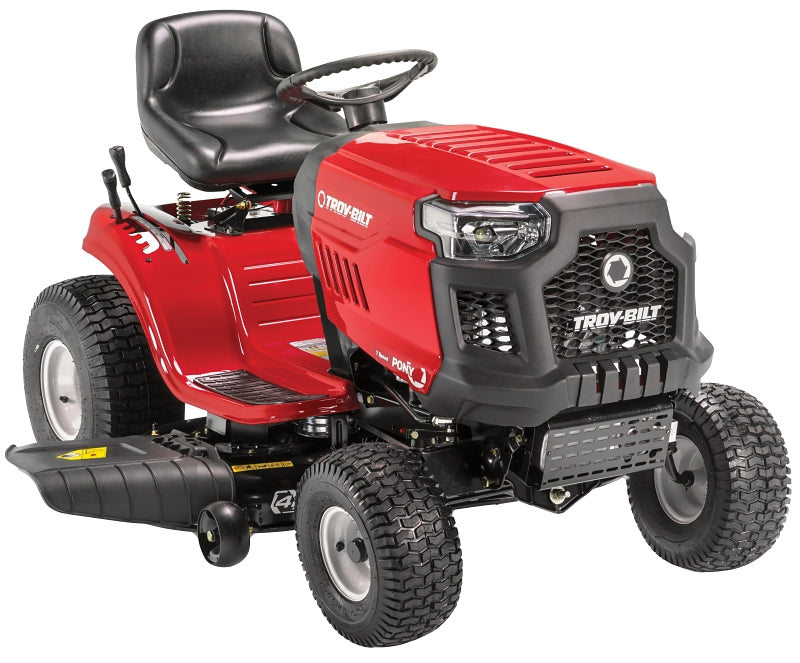 Troy-Bilt 13AM77BS066/A077B Riding Mower, 17 hp, 1-Cylinder, 42 in W Cutting