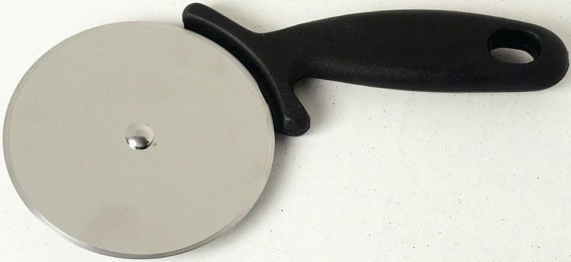 Chef Craft 21370 Pizza Cutter, Stainless Steel Blade, Black Handle, Dishwasher Safe: Yes