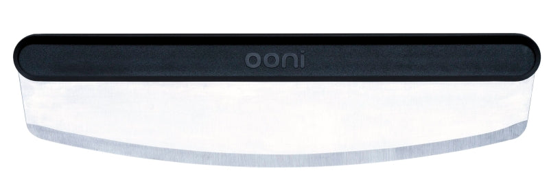 Ooni UU-P06700 Pizza Cutter Rocker Blade, Stainless Steel Blade, Easy Grip Handle, Dishwasher Safe: Yes