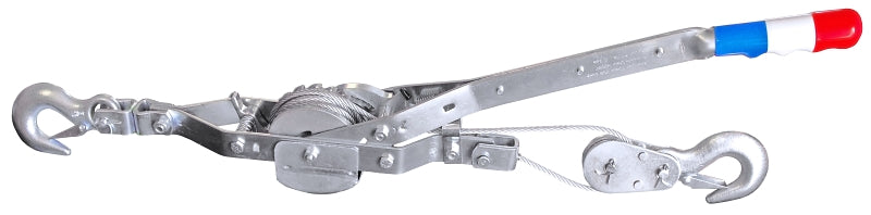 American Power Pull 72A Cable Puller, 2 ton Lifting, 3/18 in Dia Rope/Cable, 6 ft Lift