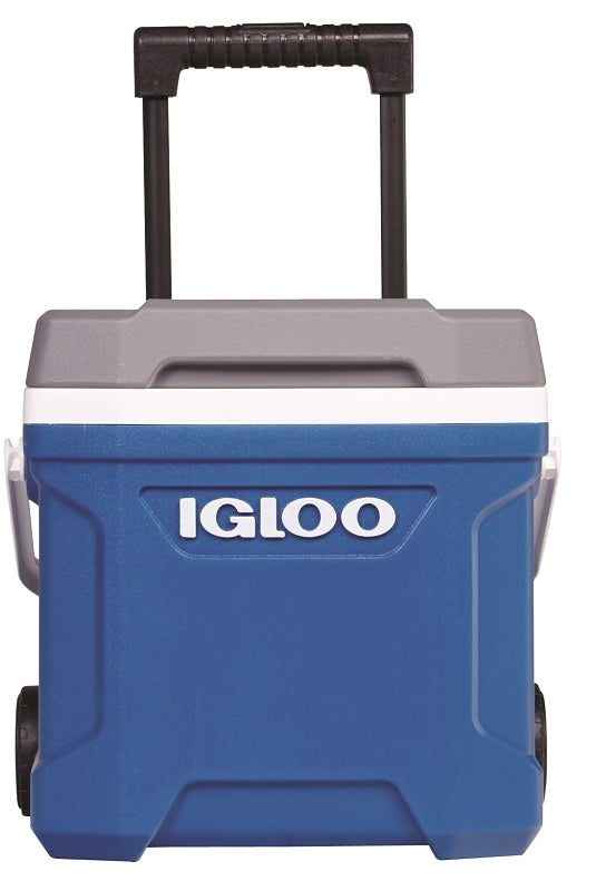 Igloo 34825 Hard Cooler, 16 qt Cooler, Polyethylene, Indigo Blue/Meteorite