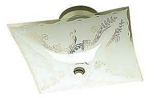 Canarm ICL7WH Ceiling Light Fixture, 60 W, 2-Lamp, A Lamp, Steel Fixture, White Fixture