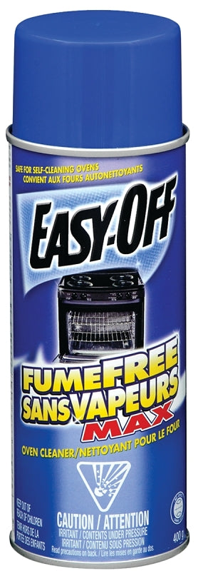 EASY-OFF 00394-CMC Oven Cleaner, 400 g Aerosol Can, Liquid, Lemon, White