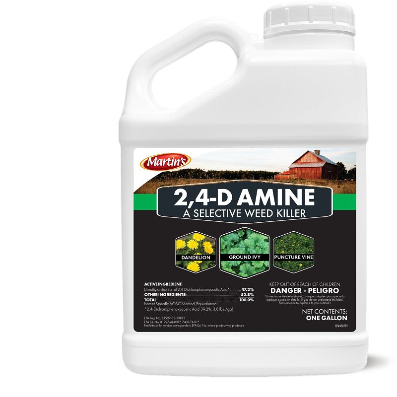 Martin's 82210011 Weed Killer, Liquid, 1 gal