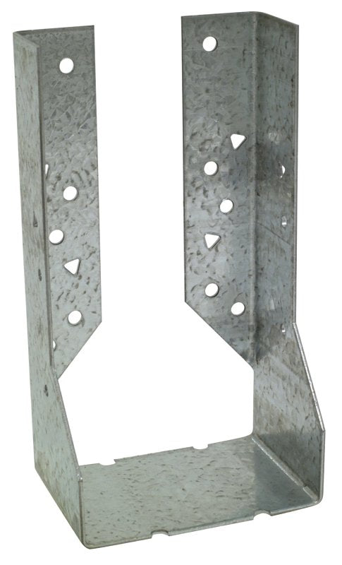 Simpson Strong-Tie HUC HUC48 Hanger, 6-13/16 in H, 2-1/2 in D, 3-9/16 in W, 4 x 8 in, Steel, Galvanized