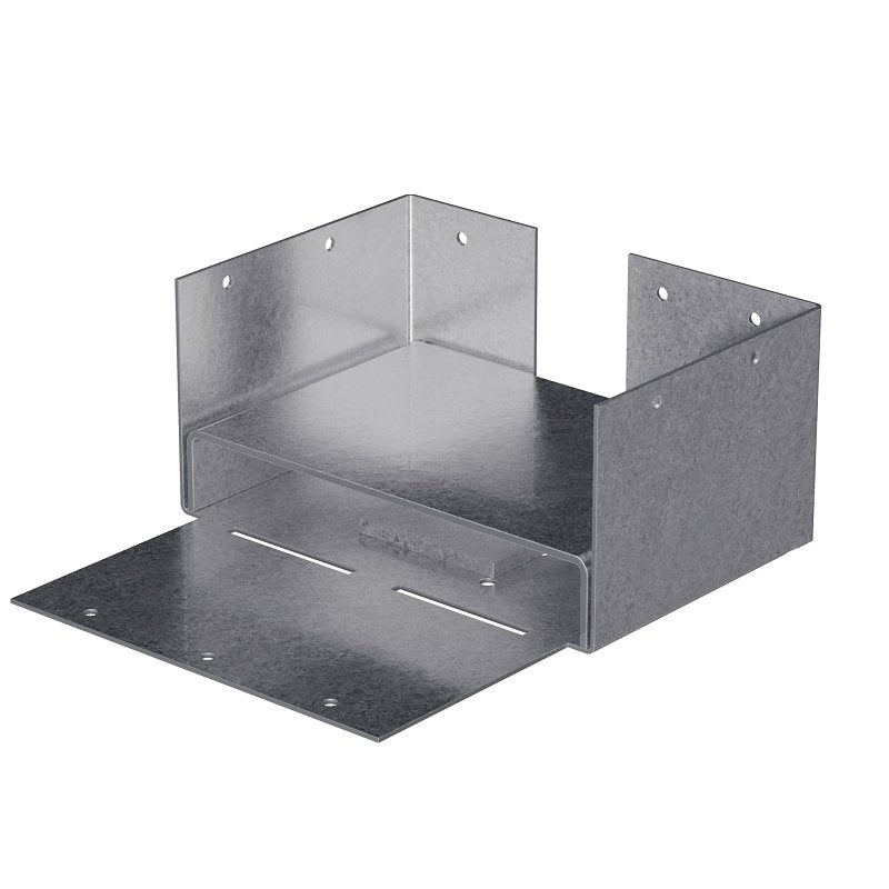 Simpson Strong-Tie ABW ABW46RZ Post Base, 4 x 6 in Post, 12 ga Gauge, Steel, ZMAX