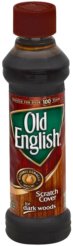 OLD ENGLISH 6233875144 Scratch Cover, 8 oz, Brown, Liquid, Citrus