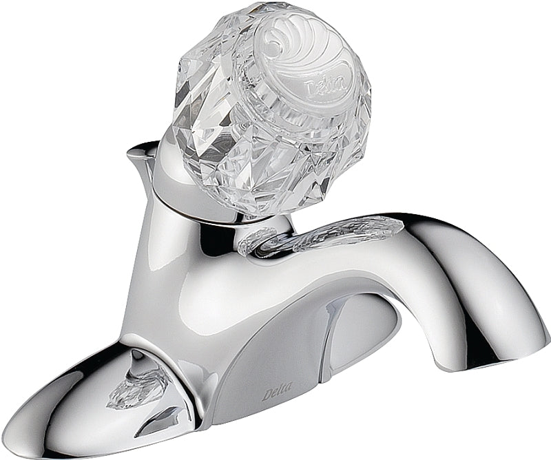522-DST SGL KNOB LAV CHROME