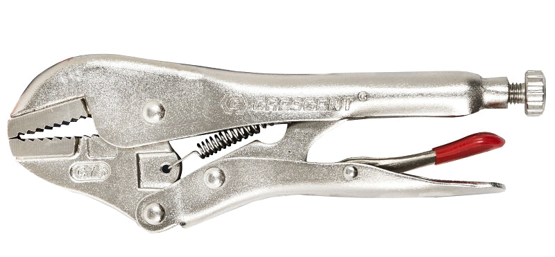 Crescent C7SVN/C7SV Locking Plier, 7 in OAL, 1-5/8 in Jaw Opening, Non-Slip Grip Handle