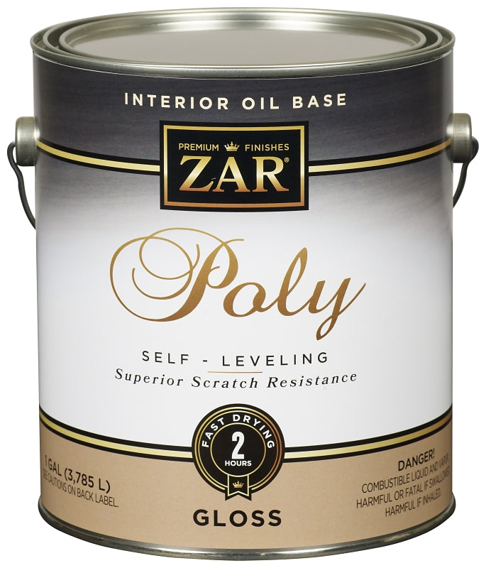 ZAR 32813 Polyurethane, Gloss, Liquid, Clear, 1 gal, Can