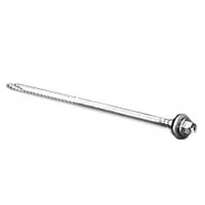 Acorn International TimberTite Series LTS-1471010/47807 Screw, 1/4 in Thread, Hex Drive, Steel, Ceramic, 10 PK