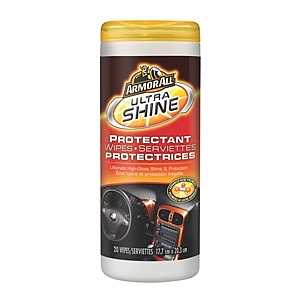 Armor All 32063 Protectant Wipes, 20-Wipes