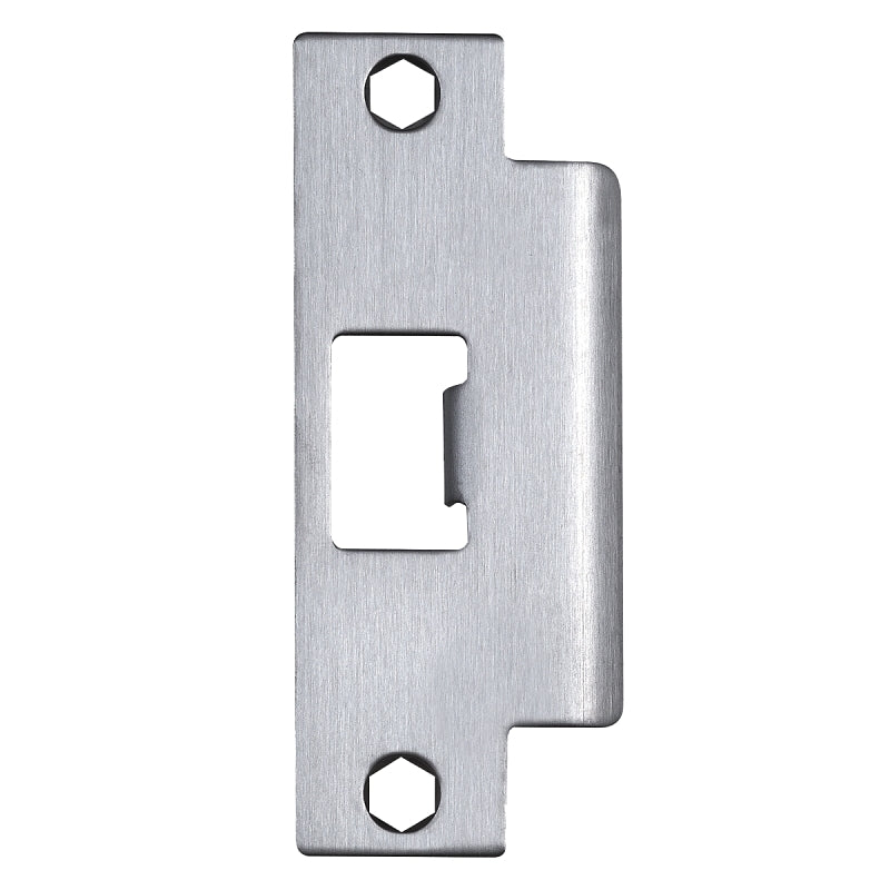 Tell Manufacturing CL100218 Door Strike Plate, 4-7/8 in L, 1-1/4 in W