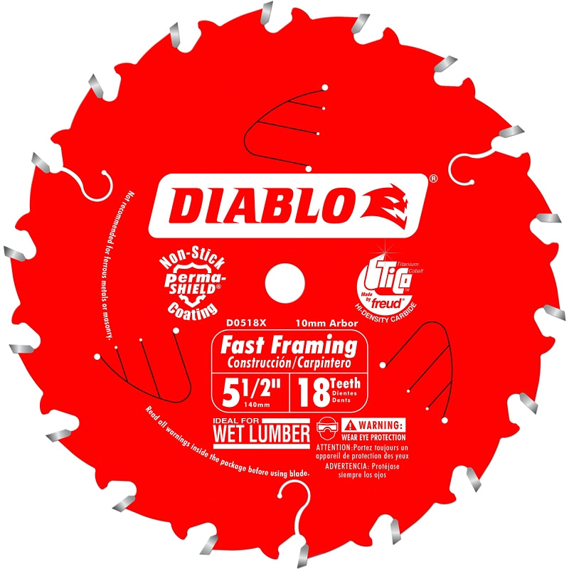 D0518X BLADE FRAME 5-3/8IN 18T