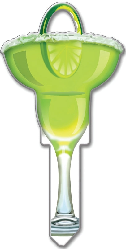 Lucky Line Key Shapes Series B109K Key Blank, Brass, Enamel, For: Kwikset Locks